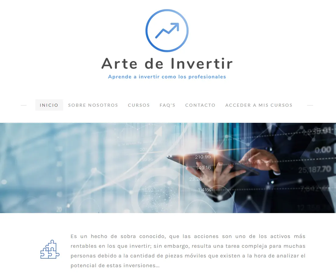 curso de bolsa arte de invertir