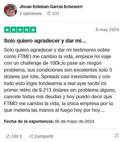 opiniones FTMO