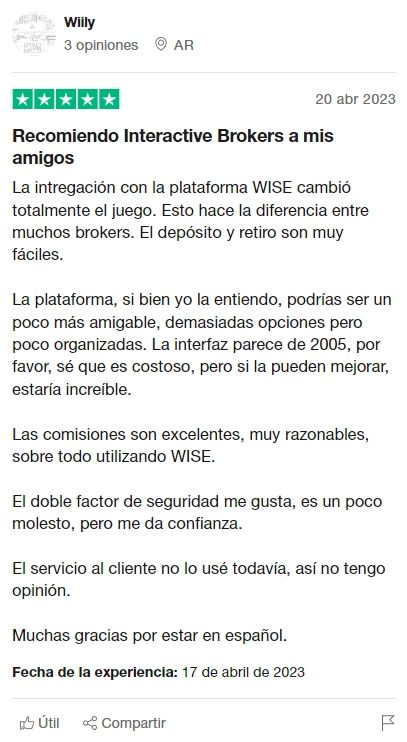 opinión Interactive Brokers