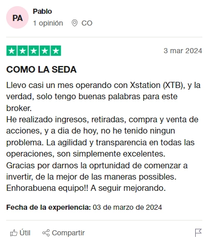 opinión XTB
