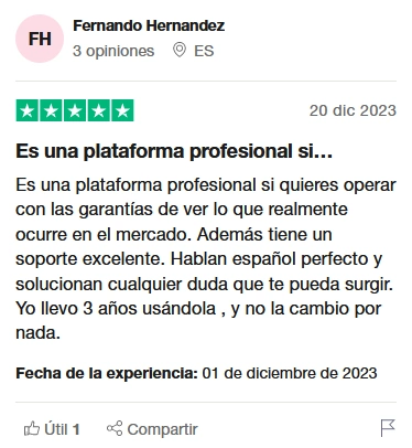 ATAS plataforma de trading opinión