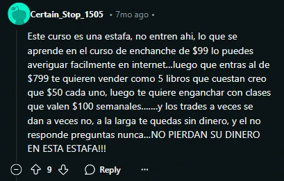 Seminario Creando Riqueza Alejandro Cardona opiniones