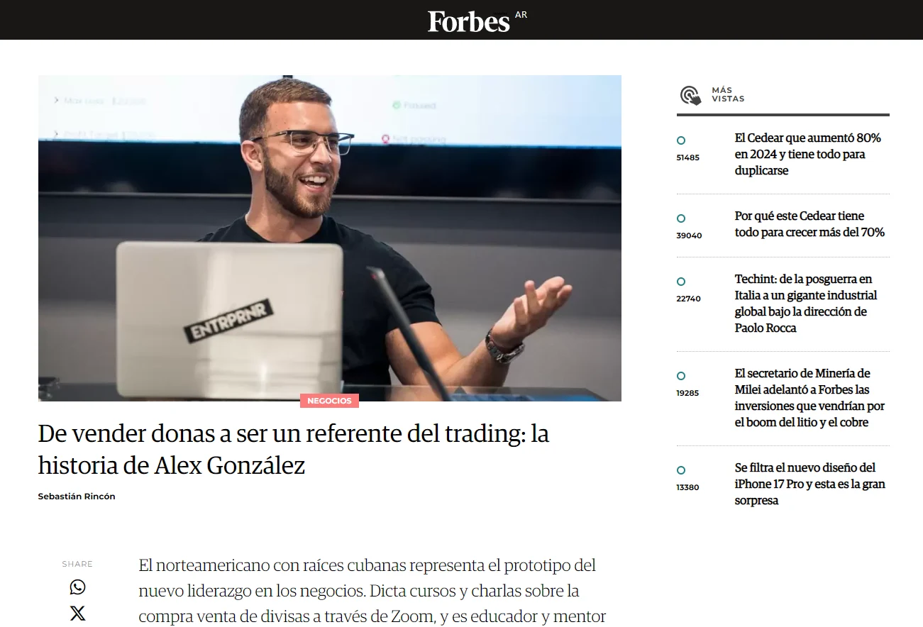 Alex Gonzalez Forbes