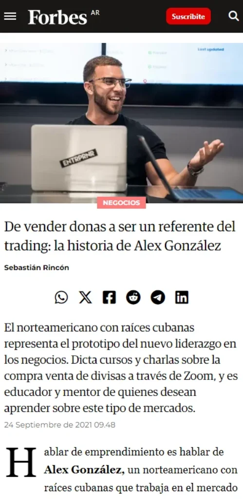 Alex Gonzalez Forbes