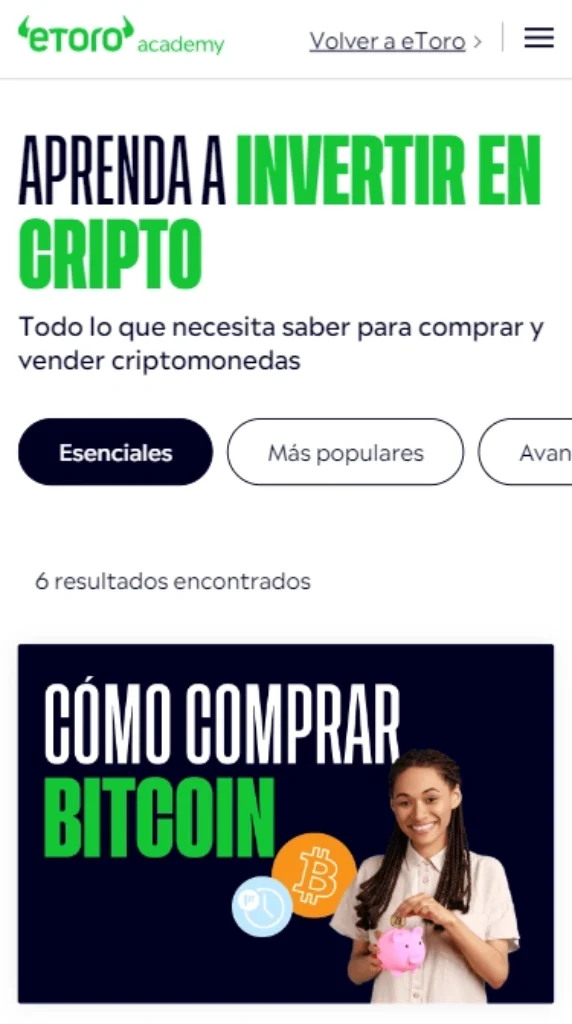 etoro comprar criptomonedas