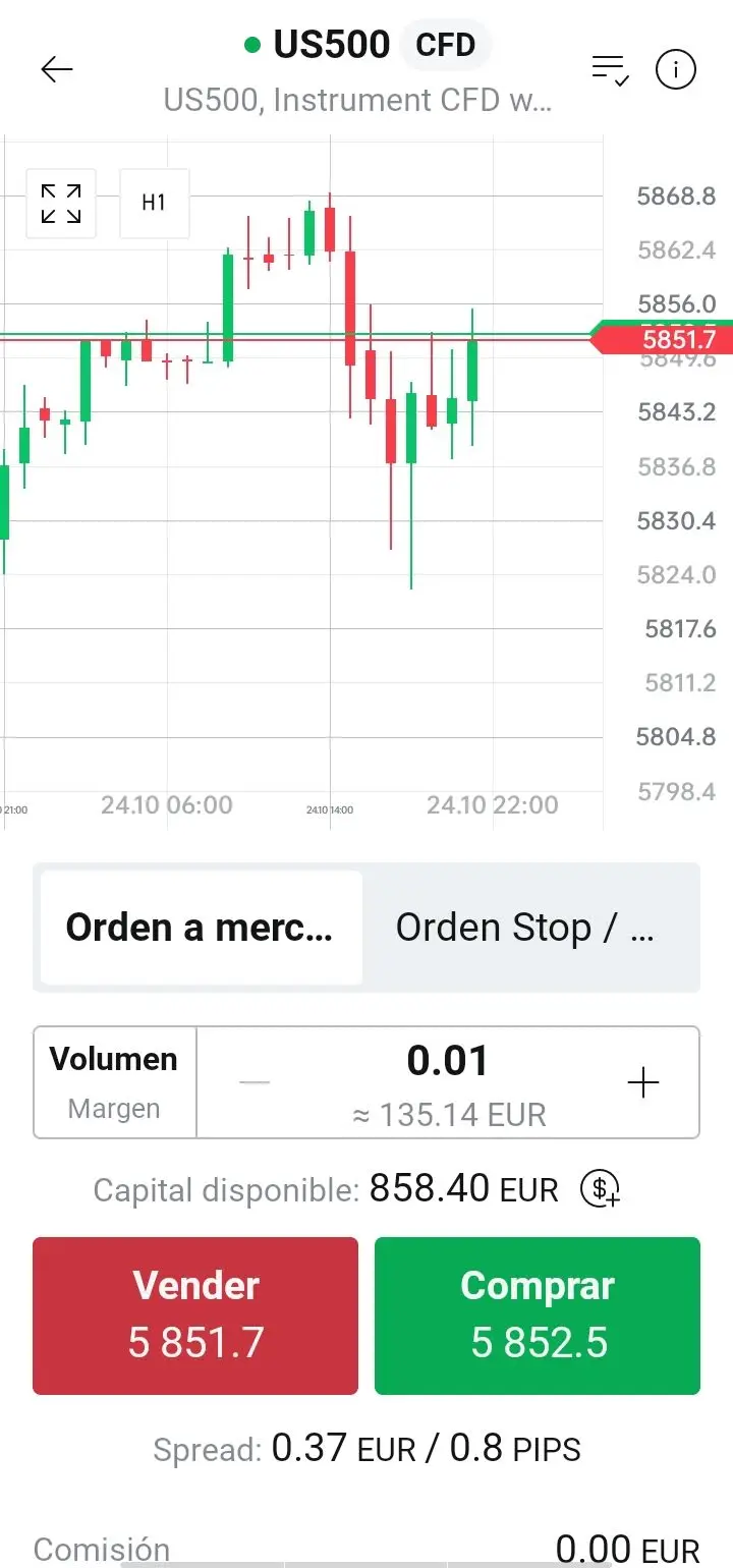 XTB plataforma xStation 5 móvil