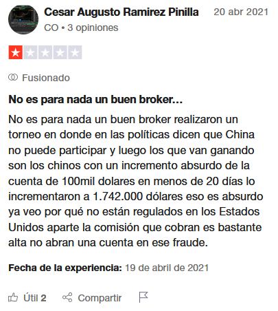 MultiBank Group opiniones