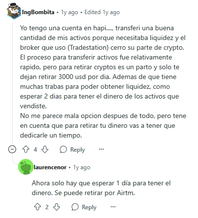 bróker Hapi opiniones